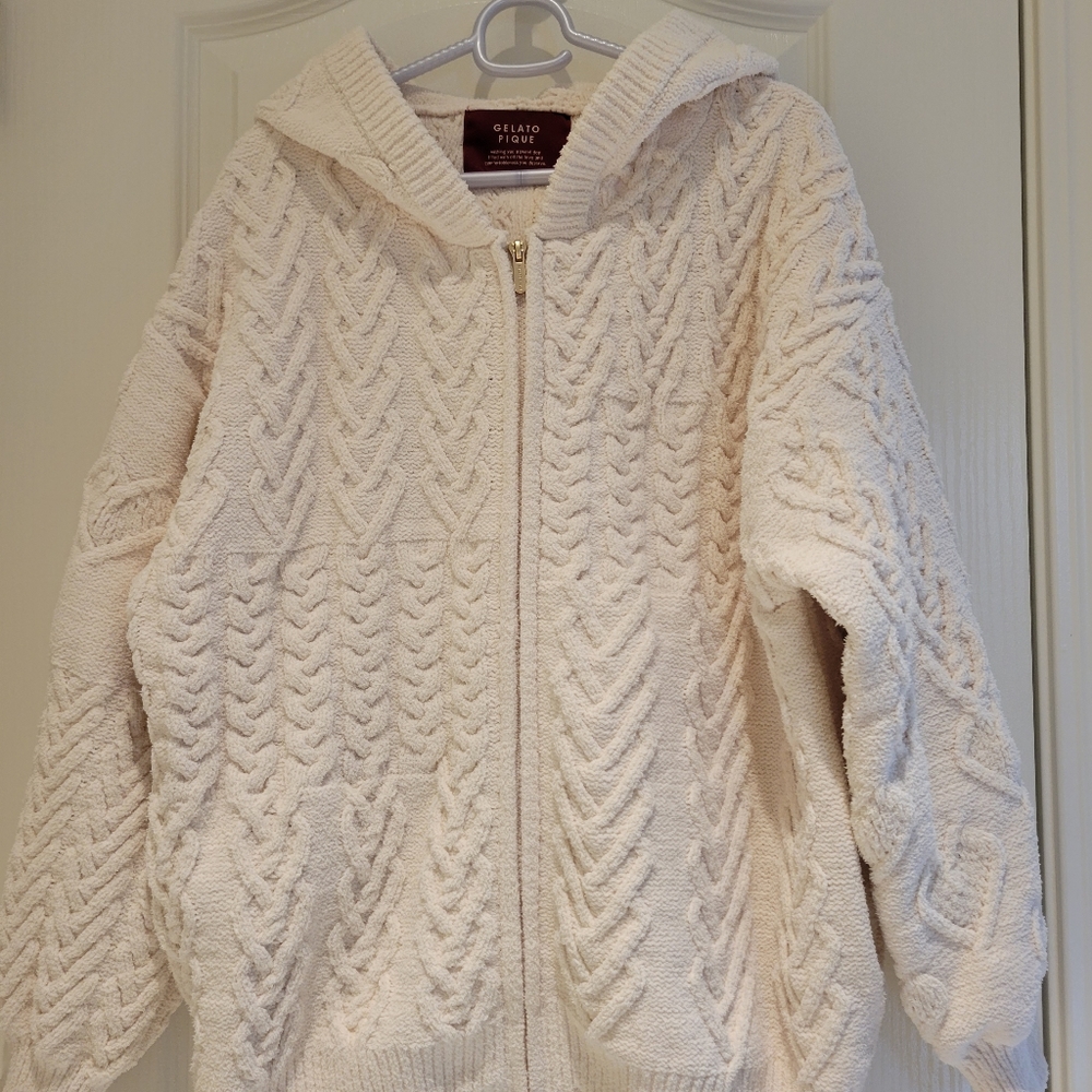 Gelato Pique Souffle Heart Aran Parka